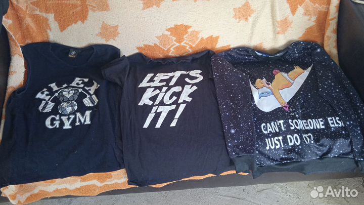 Футболка, майка и свитшот