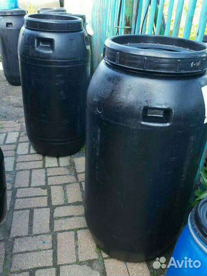 Бочка пластиковая 260 литров. Пищевая