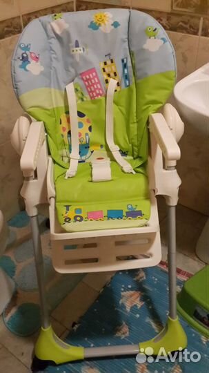 Стульчик для кормления chicco Polly2Start