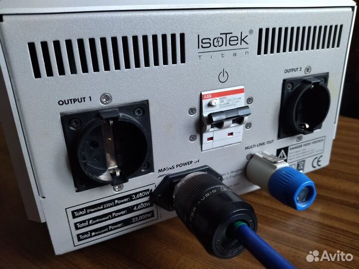Сетевой фильтр Isotek Titan