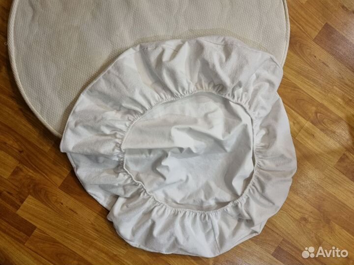 Балдахин,бортики,круглый матрас и наматрасник