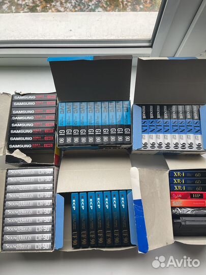 Аудиокассеты запечатанные