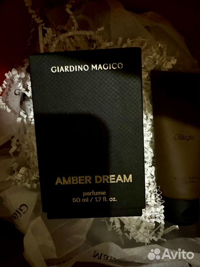 Духи парфюм giardino magico amber dream