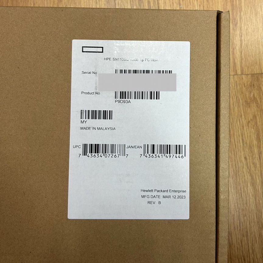 [P9D93A] Адаптер Hp Sn1100q P9d93a 853010-001
