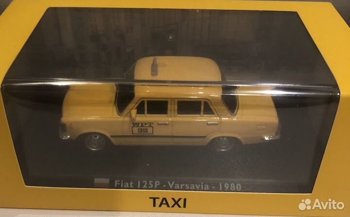 1/43 Fiat 125P taxi