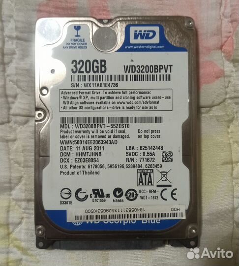 HDD 320gb