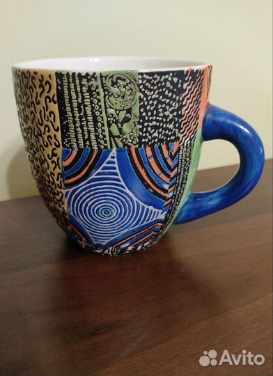 Кружка керамическая турецкая 0,8 л