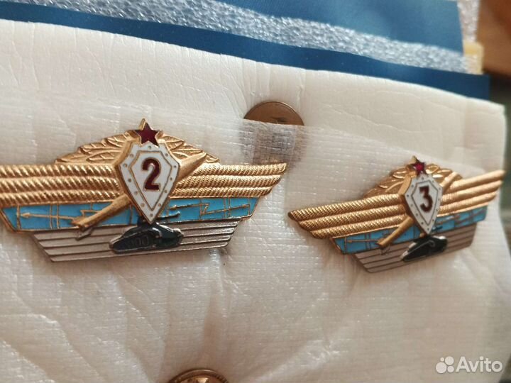 Классность офицерская СССР знаки