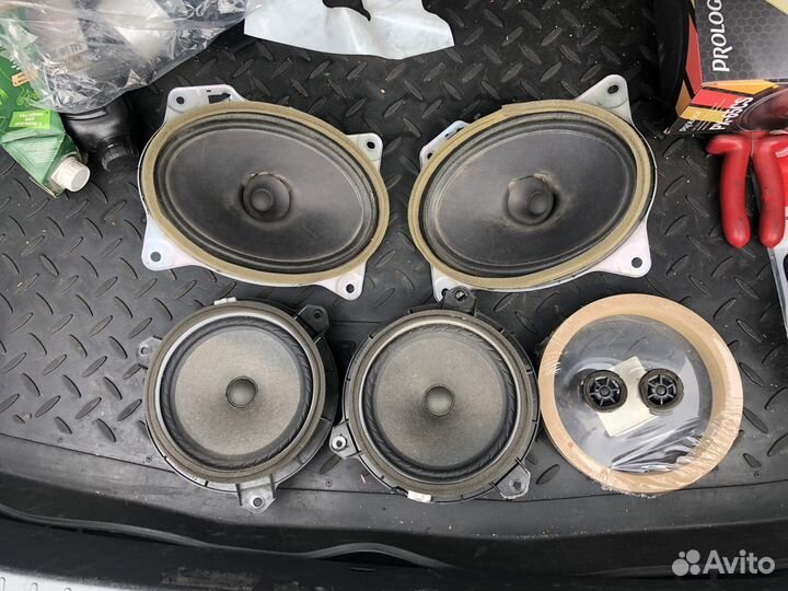 Комплект колонок на corolla e150