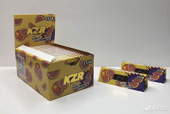 Бумага для самокруток «Розовый апельсин» 7.7 см