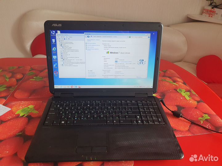 Ноутбук Asus k50c 15.6