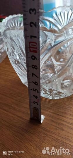 Вазы хрустальные СССР