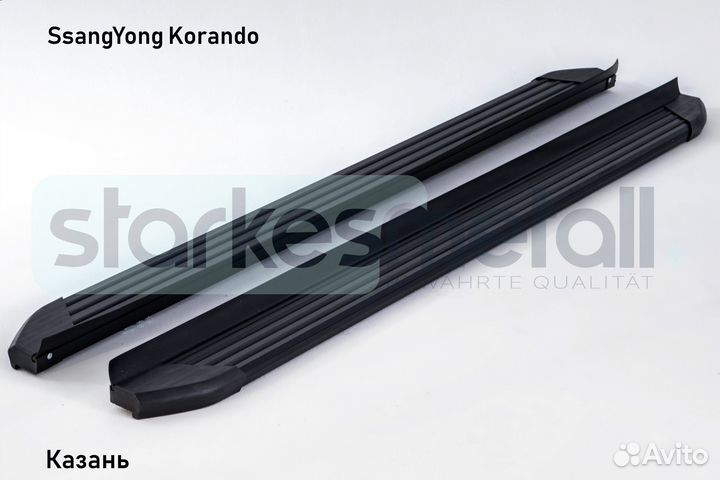 Пороги подножки SsangYong Korando Comfort