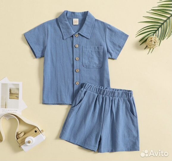 Рубашка и шорты для мальчика
