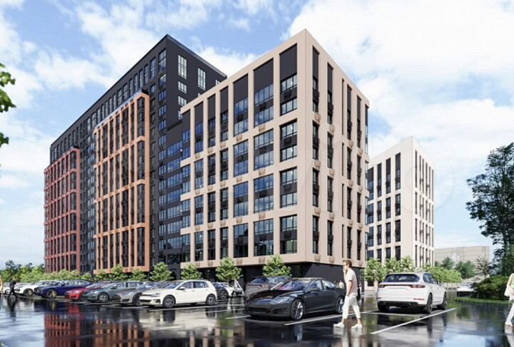 Квартира-студия, 24,3 м², 5/15 эт.