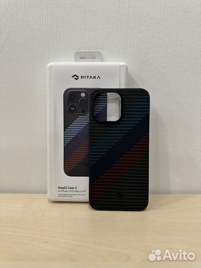 Чехол Pitaka Fusion Weaving MagEZ Case 14 Pro Max