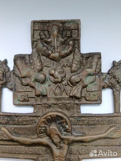 Крест малый киотный старообрядческий