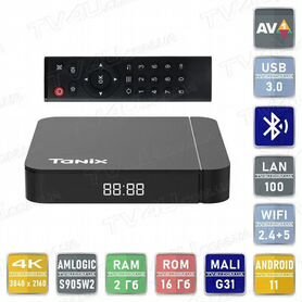 Android tv приставка Tanix W2 2/16 GB