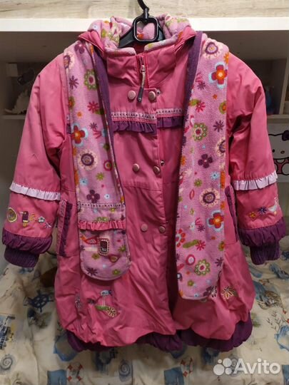 Зимнее пальто для девочки