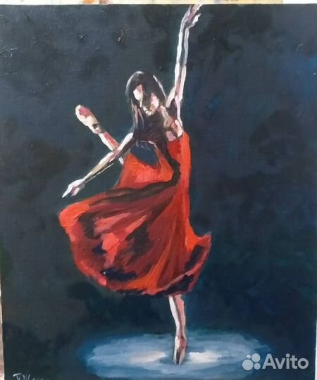 Картина маслом на холсте