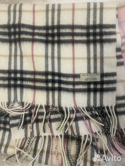 Шарф Burberry оригинал кашемир