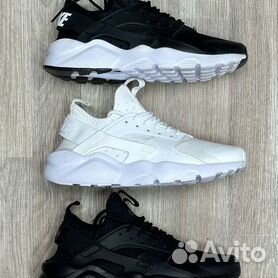 Buty nike air outlet huarache black rainbow nikeid