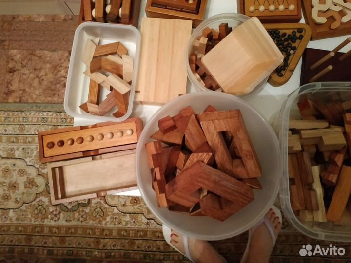 Деревянные головоломки