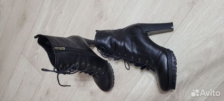 Новые Сапоги ботинки женские зимние 39 натуралка