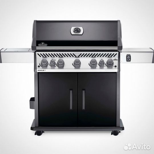 Газовый гриль Napoleon Rogue 625 SE черный с ик го