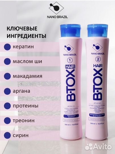 Ботокс состав