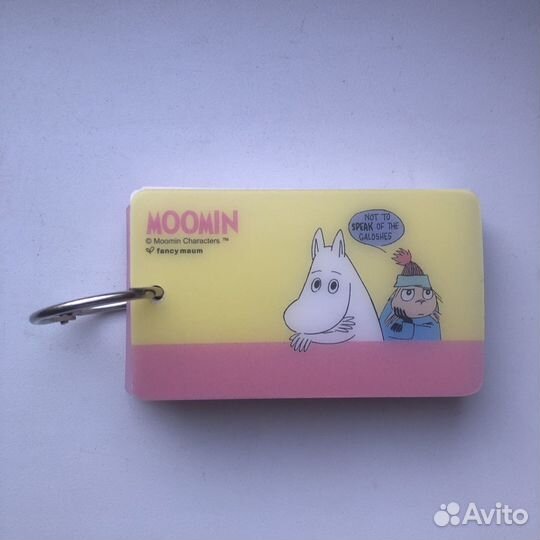 Блокнот для записи слов Moomin