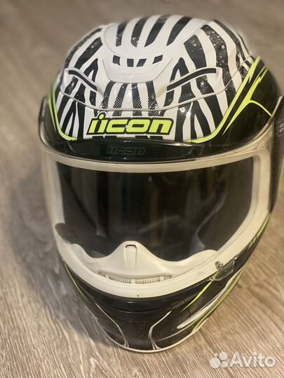 Шлем мотоциклетный icon р.S