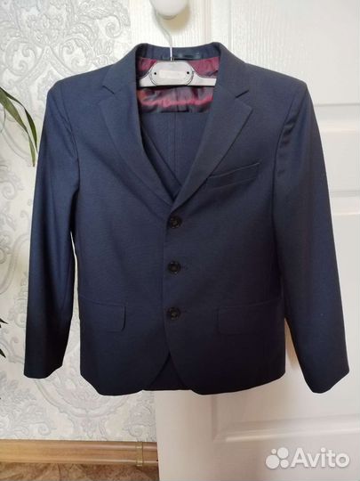 Школьная форма синяя 134 140 для мальчика