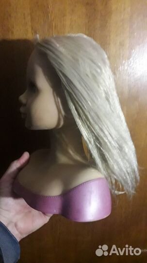 Кукла большая бюст