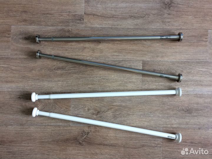 Штанги для шторы в ванную Икеа 0,7-1,2м