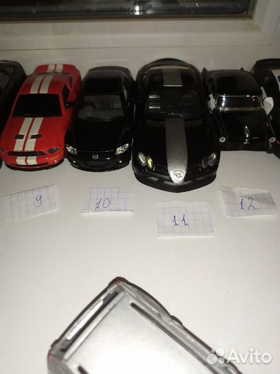 Коллекционные машинки 1:43, 1:32, 1:37 и т.д