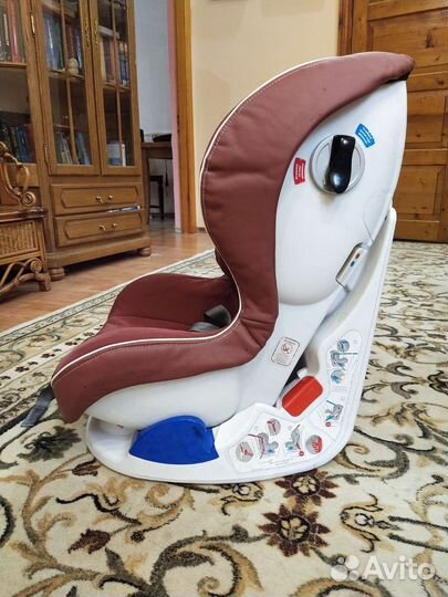 Автокресло happy baby Taurus V2 бордовое 0-4лет