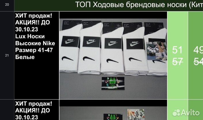 Носки оптом 330пао