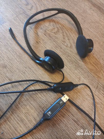 Гарнитура Logitech PC Headset 960 USB