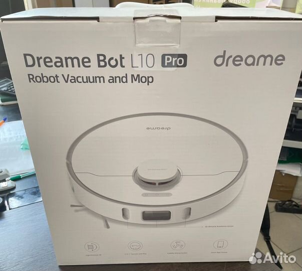 Робот-пылесос Dreame L10 Pro Global, Белый