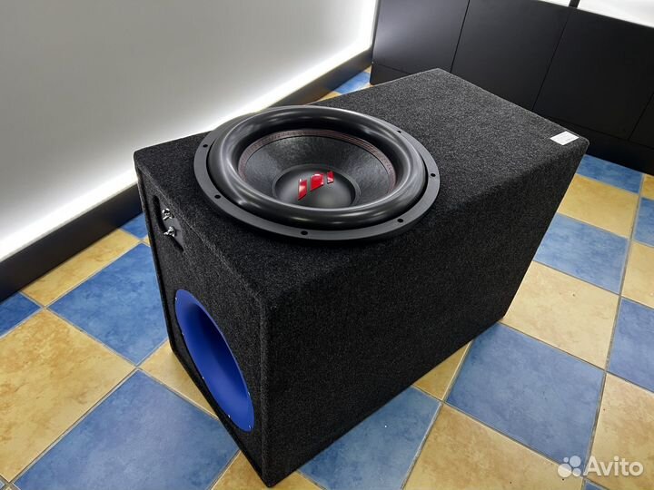 Сабвуфер Ural TT 15v2 в коробе на трубе