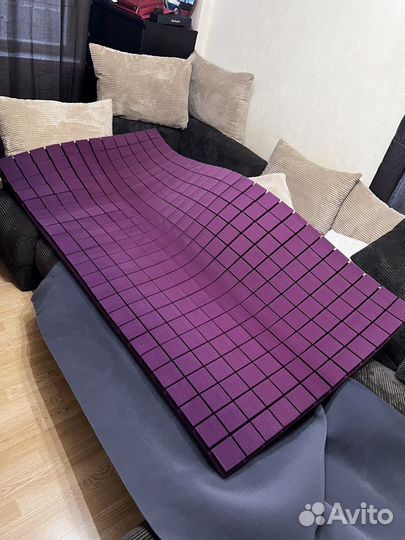 Акустический поролон квадра фиолетовый