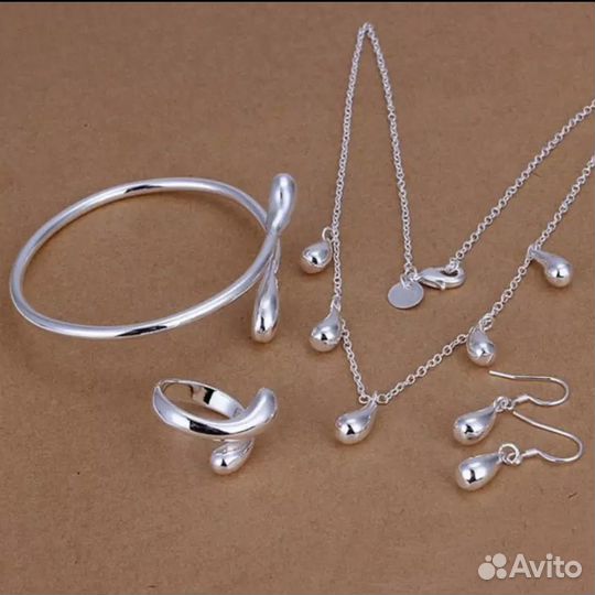 Комплект серебро 925