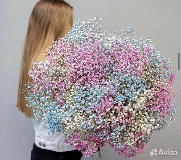 Букет из гипсофилы