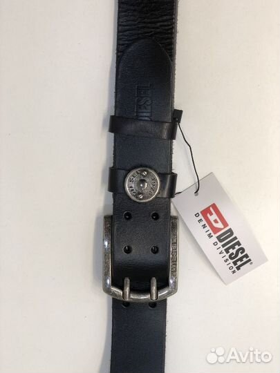 Мужской кожаный ремень diesel