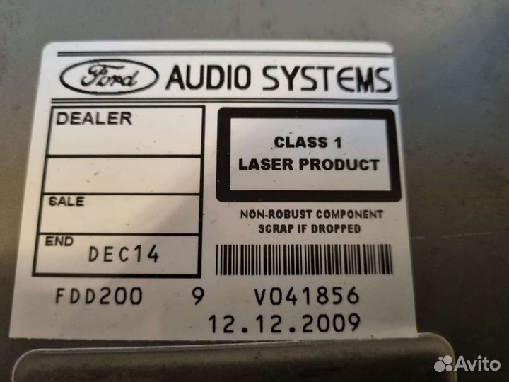 Магнитола ford focus 2