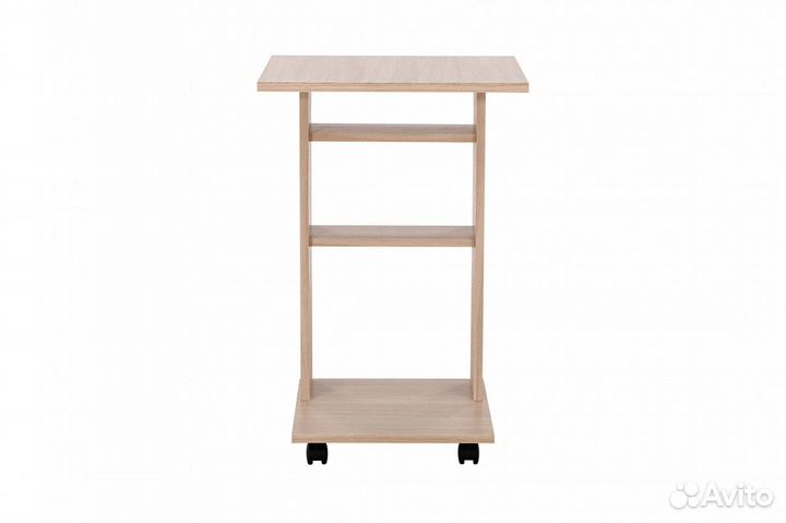 Столик прикатной Норд шимо светлый 450х450х685 мм