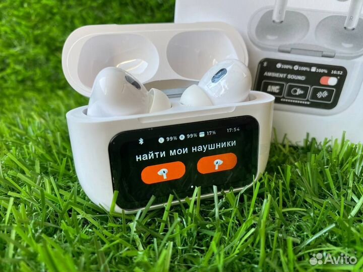 AirPods Pro 2 с сенсорным дисплеем