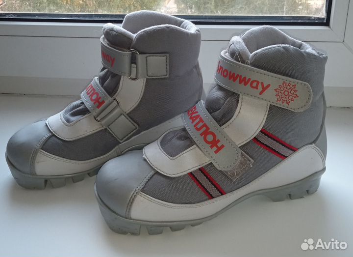 Детские лыжные ботинки р.32-33 Декатлон NNN