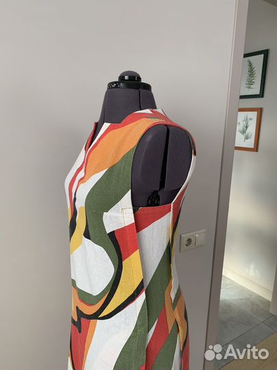 Платье льняное